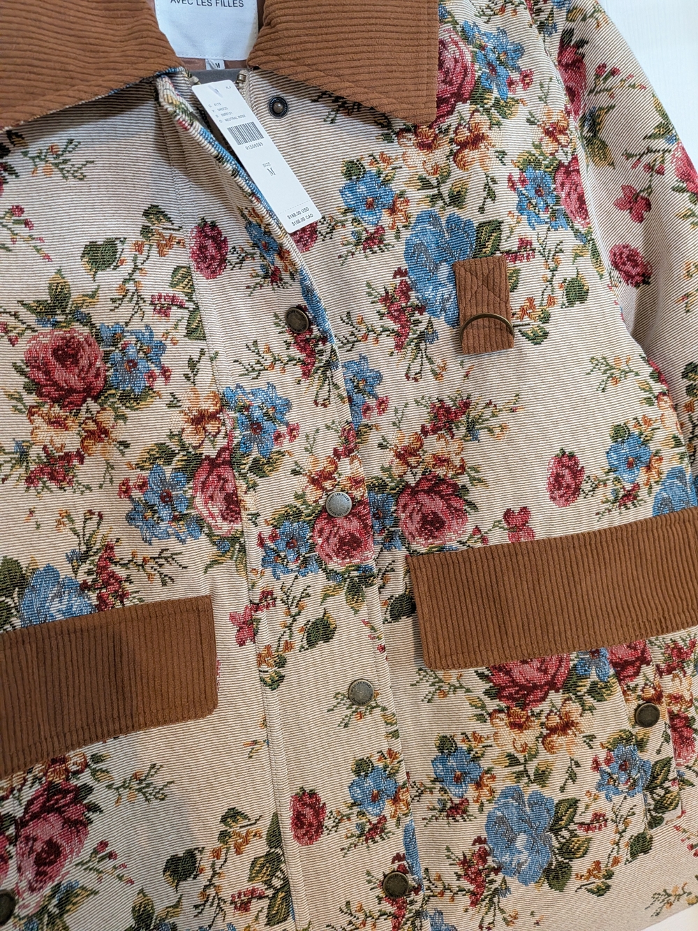 Avec Les Filles - Floral Jacket NWT - Picture 3 of 7